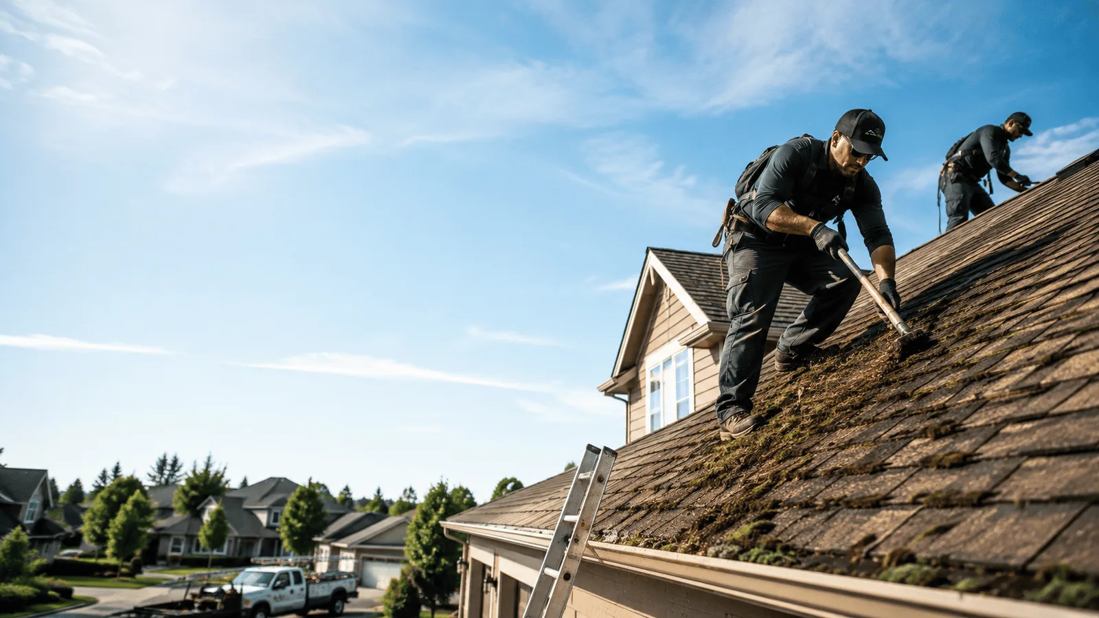 Roof Moss Removal in Tallula, IL near me